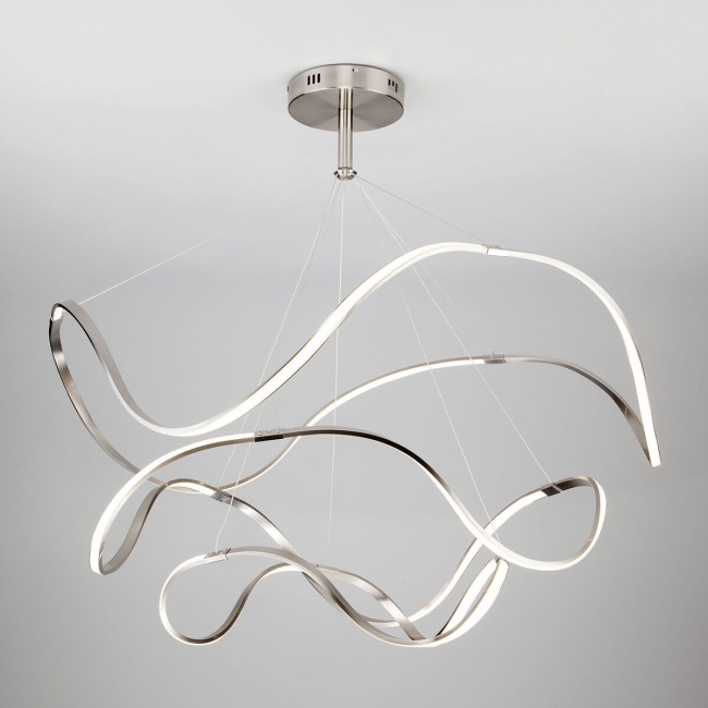 Светильник подвесной ЕВРОСВЕТ 90109/3 сатин-никель