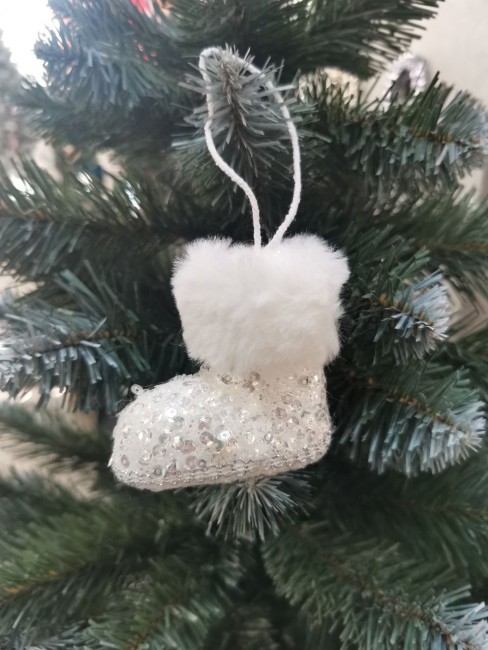 Сапожок цвет белый артикул 7991 72704