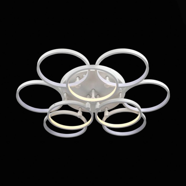 Люстра потолочная ST-Luce SL904.512.09 Белый/Белый LED 1*113W