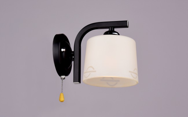 Бра РС19260 BK+CR/1W