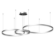 Подвесной светильник 08223,16P ТОР серебро w133.5*95 (d80+60+40)