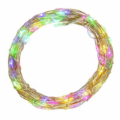 Электрогирлянда, LED 100л, мульти, 10м 703418