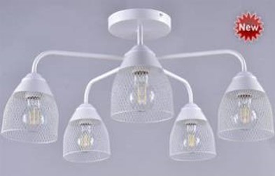 Люстра РС21524 WT/5C