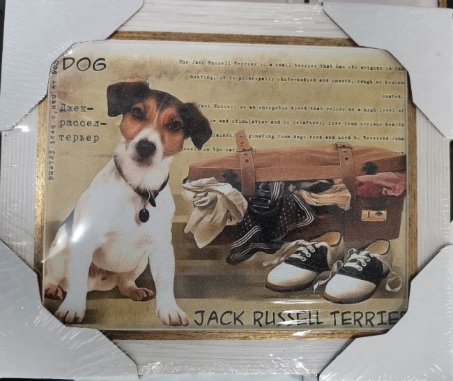 Ключница в раме №30 Жемчуг с золотом (20*25)