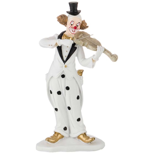 ФИГУРКА "КЛОУН" 13*7,5*23,5 СМ. КОЛЛЕКЦИЯ "БУФФОНАДА" 162-720