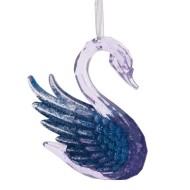 Украшение новогоднее "Лебедь", L8 W5 H9,5 см 812513