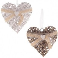 Декоративное украшение "Сердце", 25см 401857