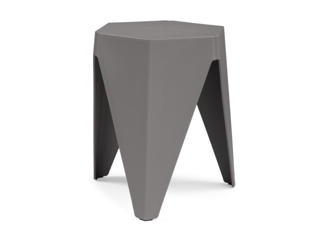 Табурет KORNER gray/PP-S01 gray plastic (от 2-х шт) 15692