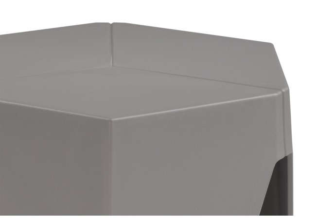 Табурет KORNER gray/PP-S01 gray plastic (от 2-х шт) 15692