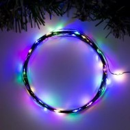 Гирлянда "Нить" роса, 5м, 50 LED, мульти 5198325