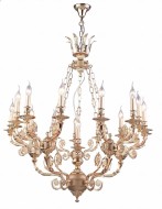 Люстра СФЕРА СВЕТА 7024/16 FG+PEARL GOLD