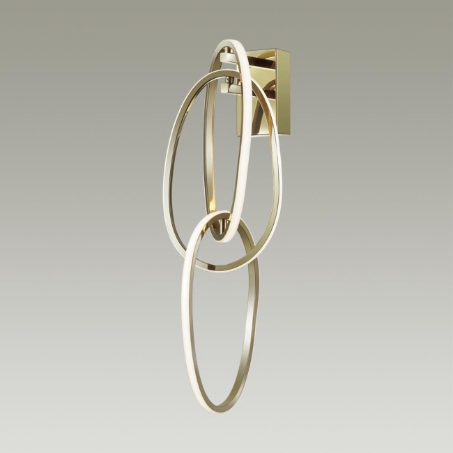 Настенный светильник 4875/33WL L-VISION ODL_EX22 95 золотой/акрил LED 33W 4000K SPACE