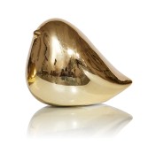 Фигурка птички Telly 389117 золотой, керамика, 5х9х6см