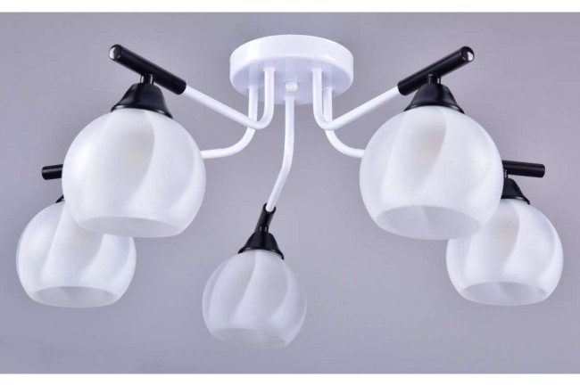 Светильник РС21960 WT+BK/5C