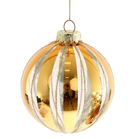 Украшение новогоднее "Шар", D 7.5 см, L7,5 W7,5 H9 см 811792