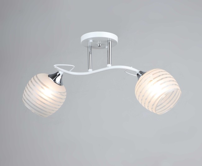 Люстра СФЕРА СВЕТА 1726/2 WT+CH