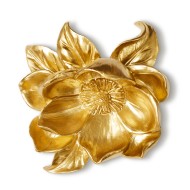 Настенный декор Adilette LF260 23*11 см золотой полирезин