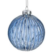 Украшение новогоднее "Шар", 8см, стекло 779041
