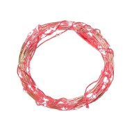 Электрогирлянда, LED 30л, красный, 3м 703410