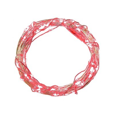 Электрогирлянда, LED 30л, красный, 3м 703410