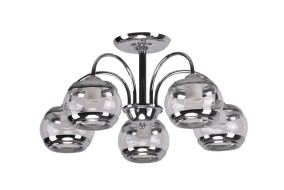 Люстра СФЕРА СВЕТА 6558/5 CR+WT