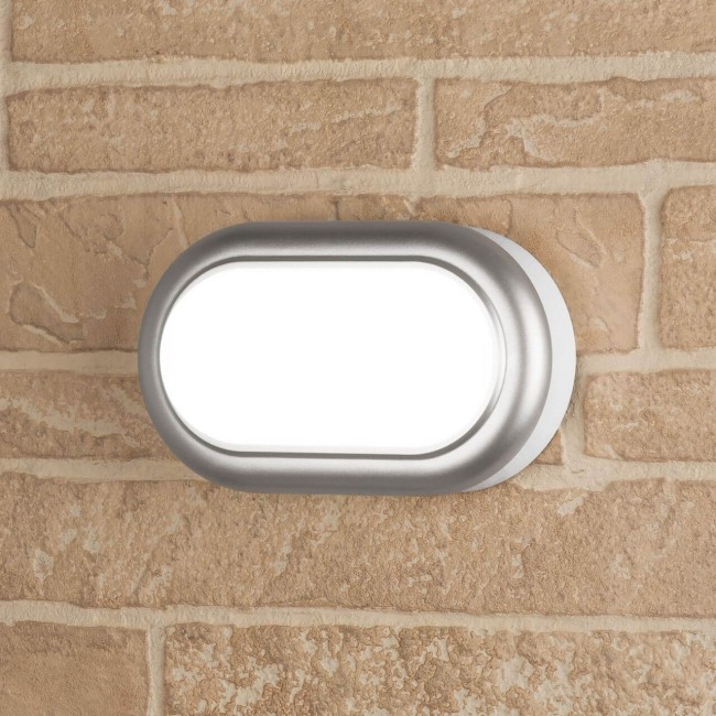 Светильник пылевлагозащ. LTB03824000 8W 54KLED 4000K IP54 серебро