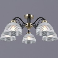 Светильник потолочный IL0435-5CSQ-24 BK AB SPICA