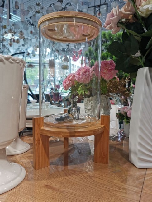 Графин на подставе бамбук. 7,5л 91073-010