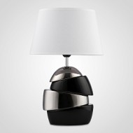 Настольнаяя лампа JM1639-2 Керамическая Черная 47,5 см