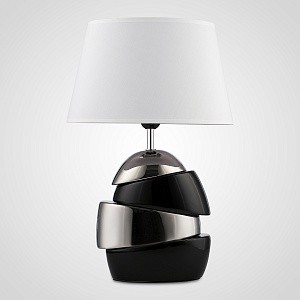 Настольнаяя лампа JM1639-2 Керамическая Черная 47,5 см