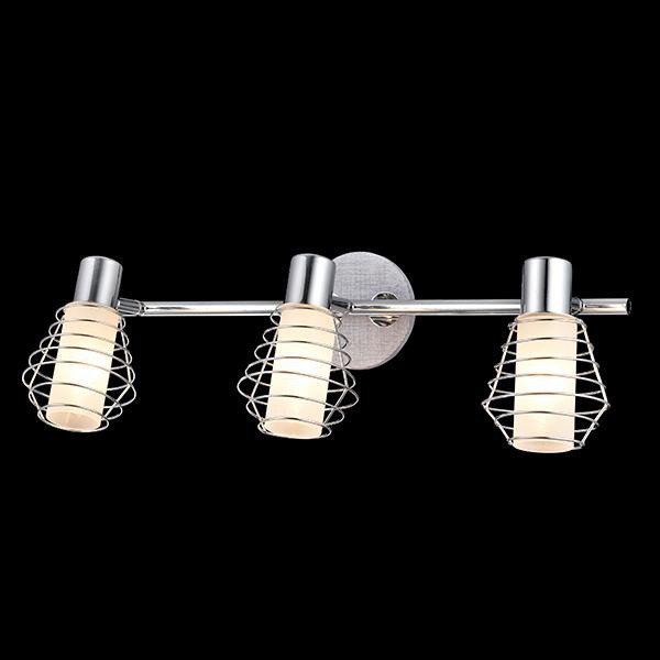 Спот 20039/3 хром/серый