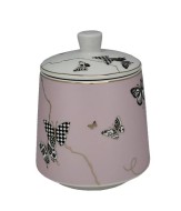 Сахарница Butterfly 133-105 500 мл Фарфор розовый