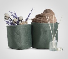 Набор корзин зеленый (из 2-х шт) 791849green