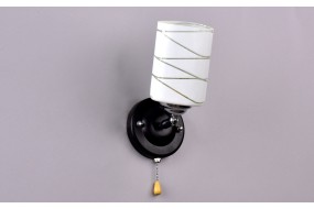 Бра РС21196 BK+CR/1W