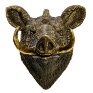 Кабан голова БФ12 Н-41см,L-38см БРОНЗА Кабан голова БФ12 Н-41см,L-38см БРОНЗА