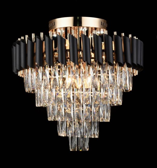 Люстра СФЕРА СВЕТА 1772/9+6 FGD+BK