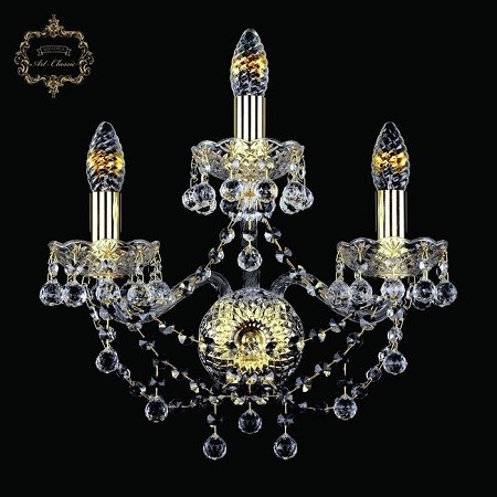 Светильник 10.26.2+1.141.Gd.B, 3х40 w, 37х17х33 см