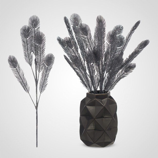 Ветка декоративная 222-64серый