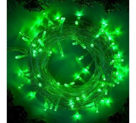 Гирлянда "Нить" 10м, LED-100-220V, зелёный 3556785