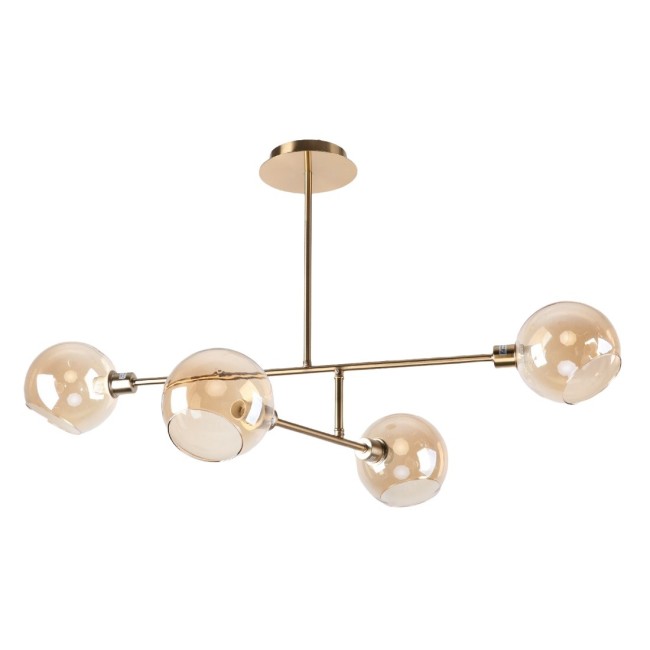 Потолочный светильник 10193/4COP BR