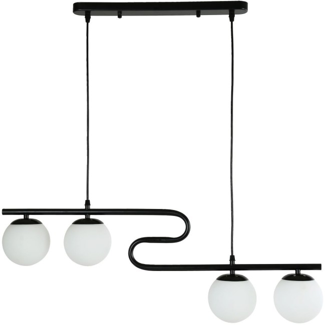 Люстра подвесная 4036-4P L800xW120xH280/1280, 4xE14LEDx5W