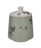 Сахарница Butterfly 133-106 500 мл фарфор зеленый