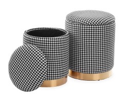 Комплект из 2-х пуфов Rigato MY20A568 (small+big)