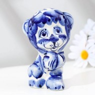 Сувенир "Лёвушка", 11см, гжель 1403230