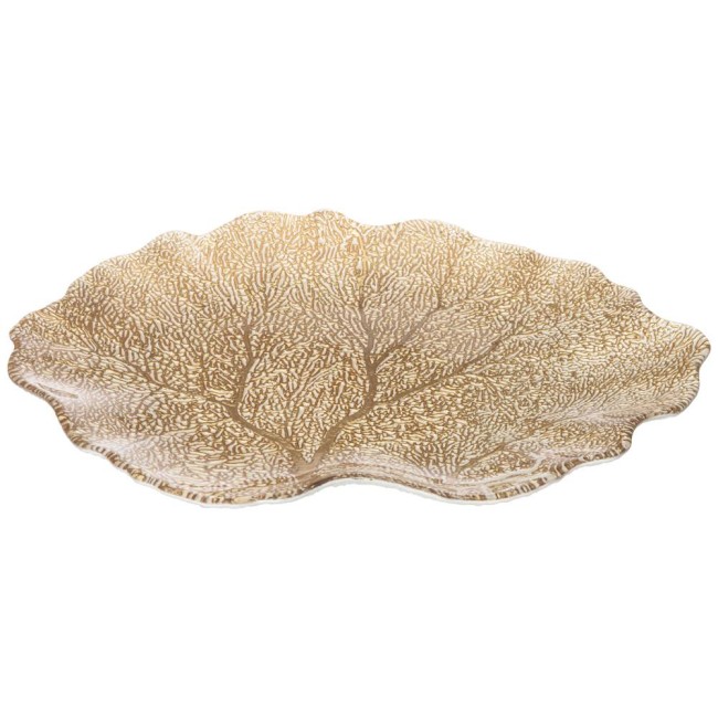 БЛЮДО "CROWN " АРТИ-М 339-069, GOLD 36х28 СМ