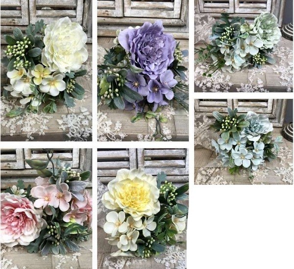 Букет из Камелии и бегонии 2461