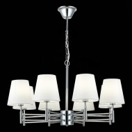 Светильник подвесной SLE105453-08 Хром/Белый