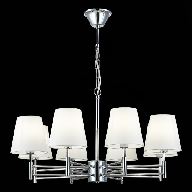 Светильник подвесной SLE105453-08 Хром/Белый