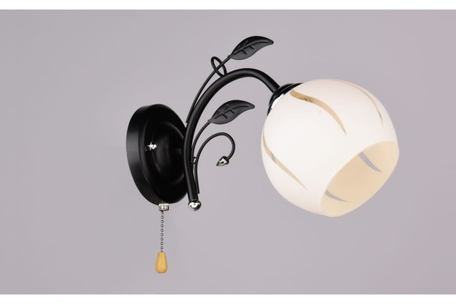 Светильник РС20000 BK+CR/1W