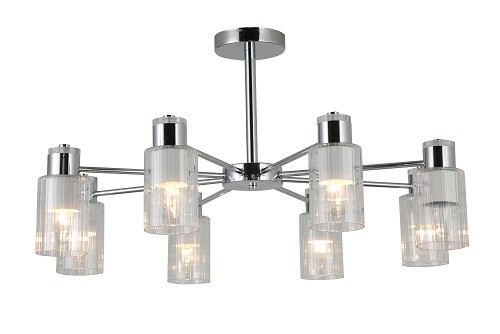 Люстра 74589/8 CHROME+WHITE